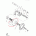 Тарелка вариатора подвижная Yamaha VK540 Yamaha